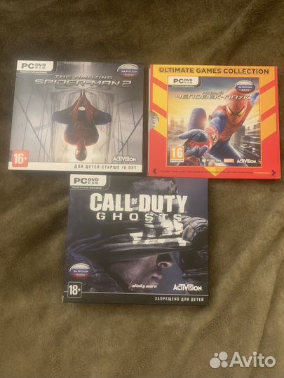 Компьютерные диски с играми