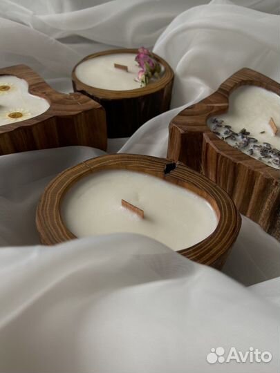 Свеча в дереве