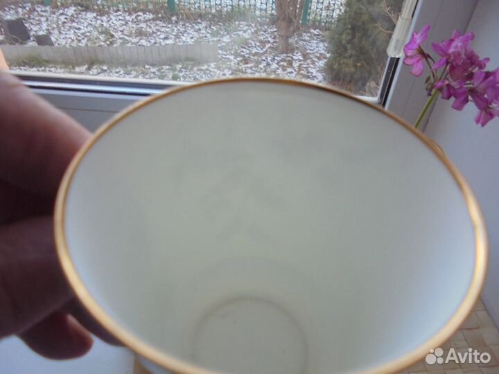 Наб 2 чайн пар Антиквар Костян фарфор СССР лфз