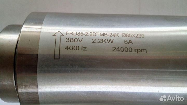 Шпиндель водяное охлаждение 6kW 5,5kW 3.2 kW 2.2kW