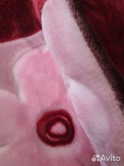 Нов. плед-покрывало 3d мех,2,2*1,6 м