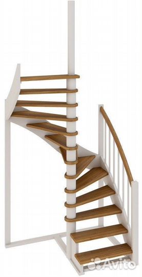 Деревянная лестница К-005м/1 под покраску