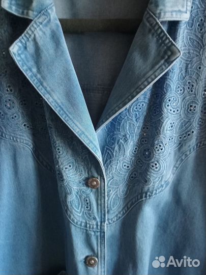 Джинсовый пиджак женский