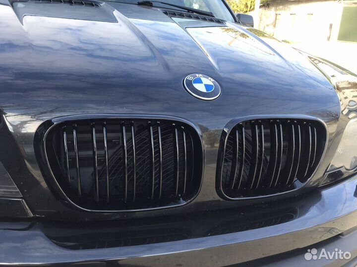 Решетки Радиатора Ноздри бмв е53 Х5