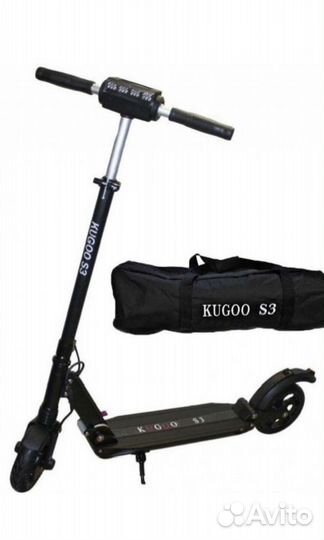 Электросамокат Kugoo S3 Jilong black