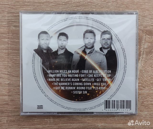 Диск Nickelback No Fixed Address. Лицензия