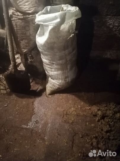 Навоз в мешках