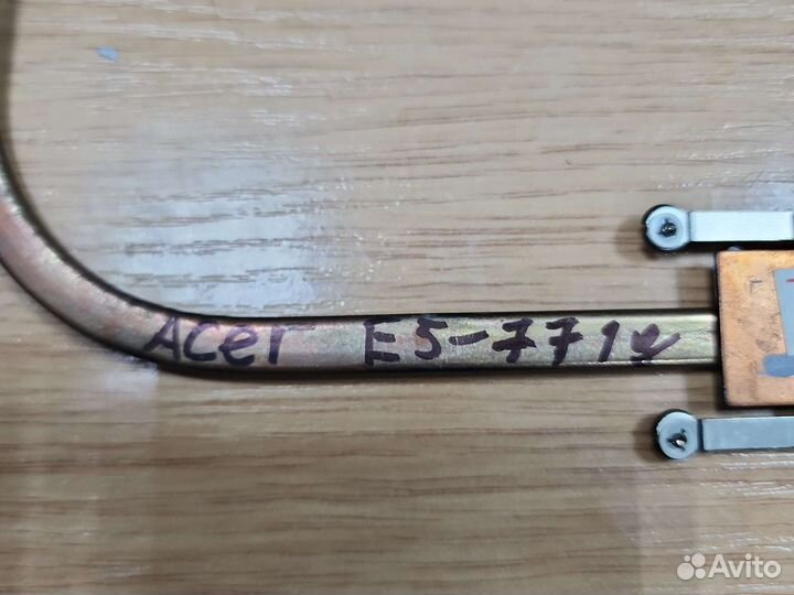 Радиатор охлаждения ноутбука Acer E5-771G