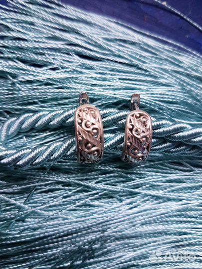 Серебряные серьги