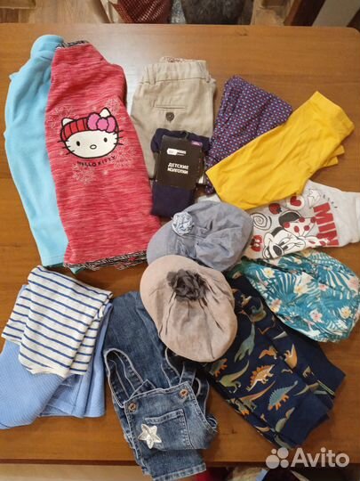 Пакет вещей для девочки, 116