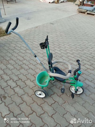 Велосипед детский трёхколёсный