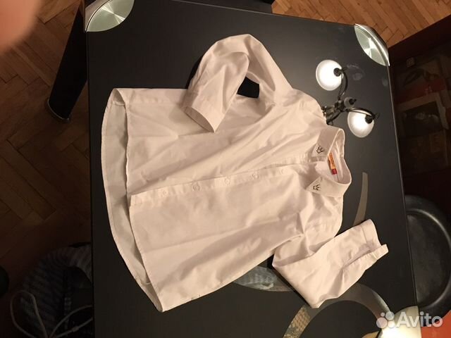 Рубашка белая на девочку