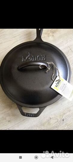 Крышка Lodge USA 26 см чугун