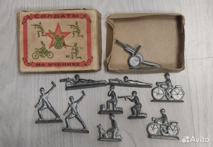 Модели солдатиков СССР