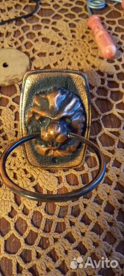 Ручка дверная бронза СССР