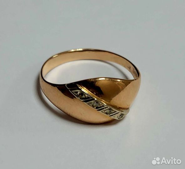 Кольцо Золото 585пробы