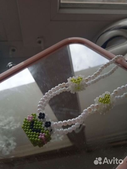 Чокер из бисера