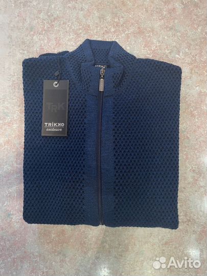 Мужской вязаный кардиган