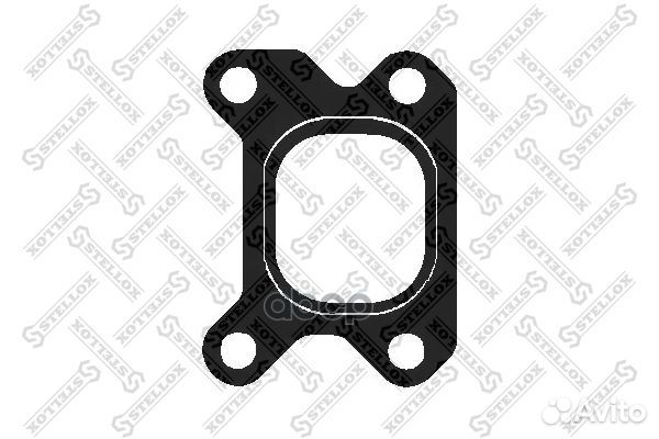 81-65072-SX прокладка коллектора выпускной MAN