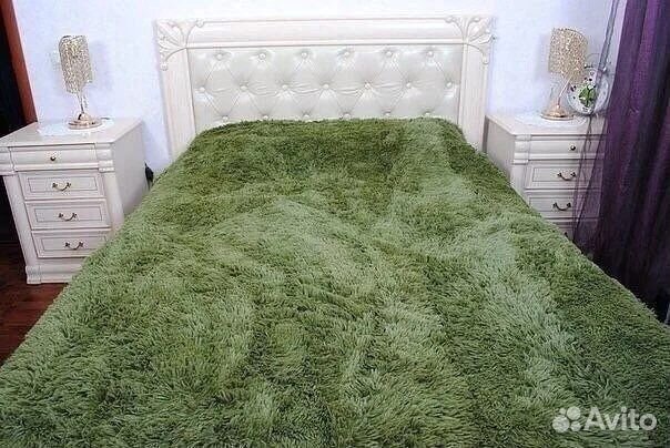 Плед травка