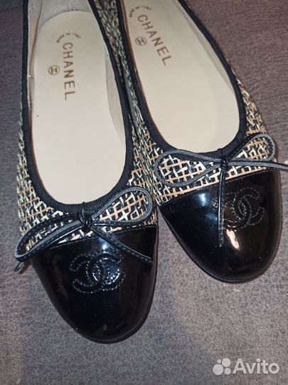 Балетки chanel 37,5