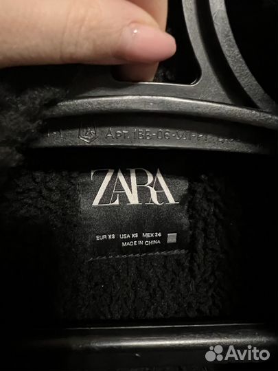 Дубленка женская размер xs zara