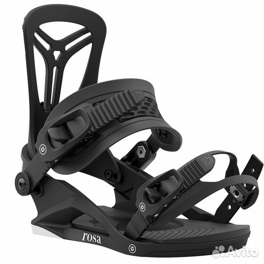 Крепления для сноуборда union rosa black 23/24