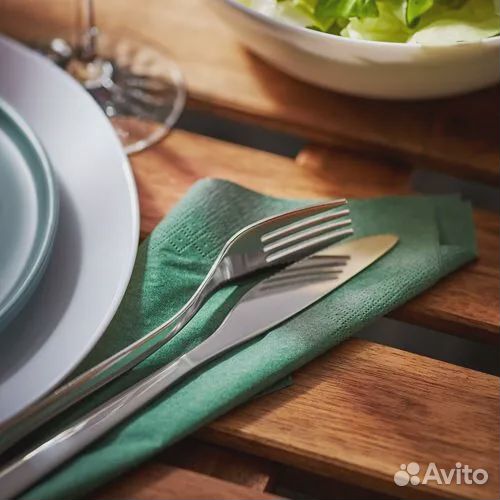 Набор столовых приборов Икеа mopsig 16