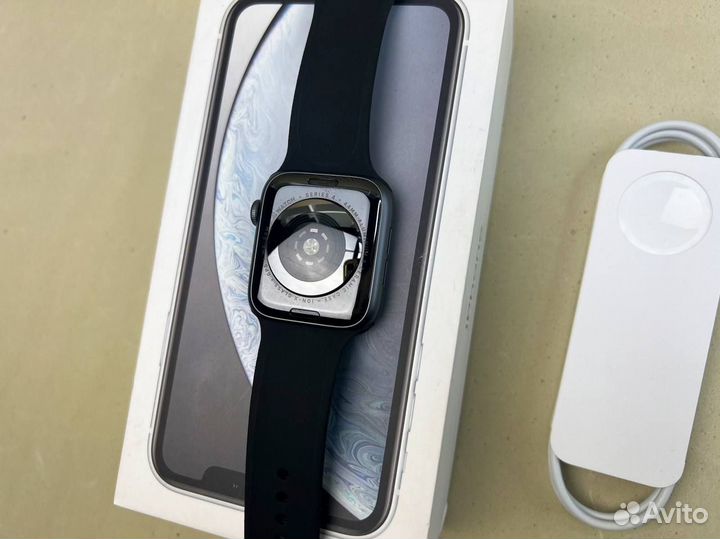 Часы apple watch 4 44 mm акб 91