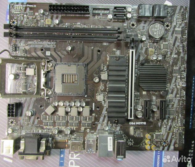 Материнская плата MSI B460m-pro