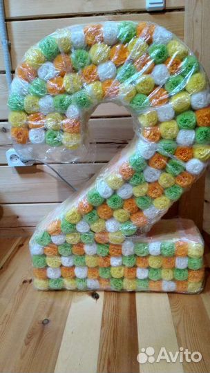 Цифра 2 на день рождения