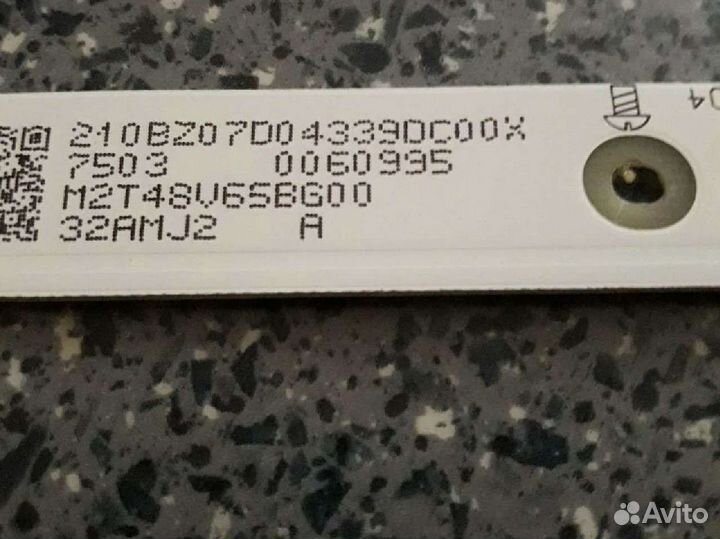 LED подсветка к LG32LJ594U-ZA 3 линейки 7Led 615mm