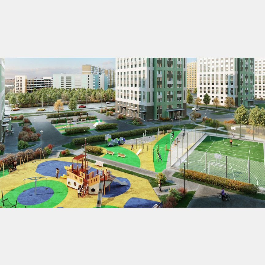 1-к. квартира, 35,3 м², 16/20 эт.