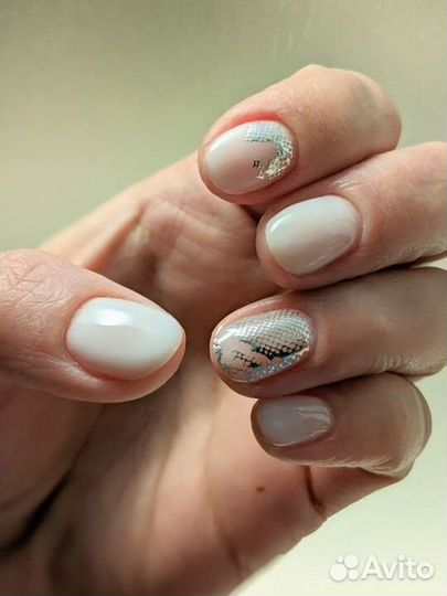 Ул.Леонова / Маникюр / Наращивание на гель типсах