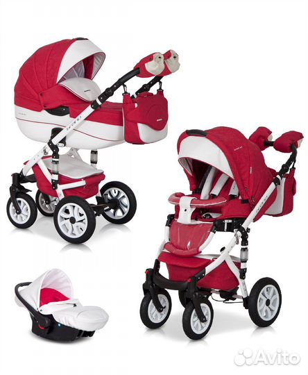 Коляска rico bruno 3 в 1