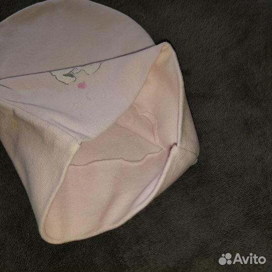 Шапочка тонкая на возраст 1год и младше