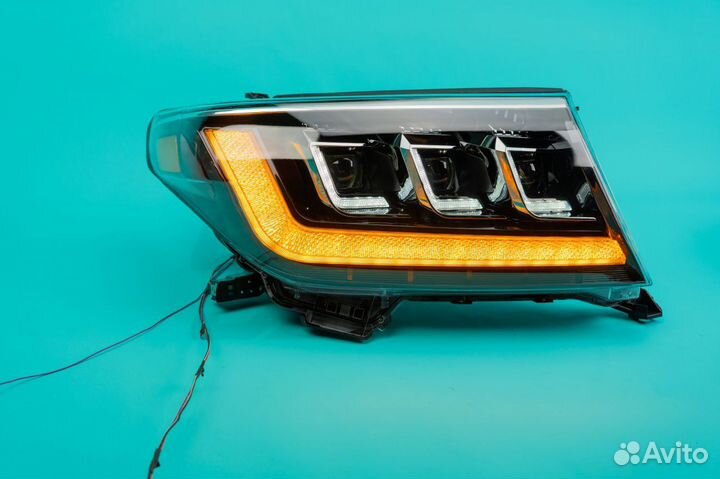 LED Фары Land Cruiser 200 2008 - 2015г LC300 Style
