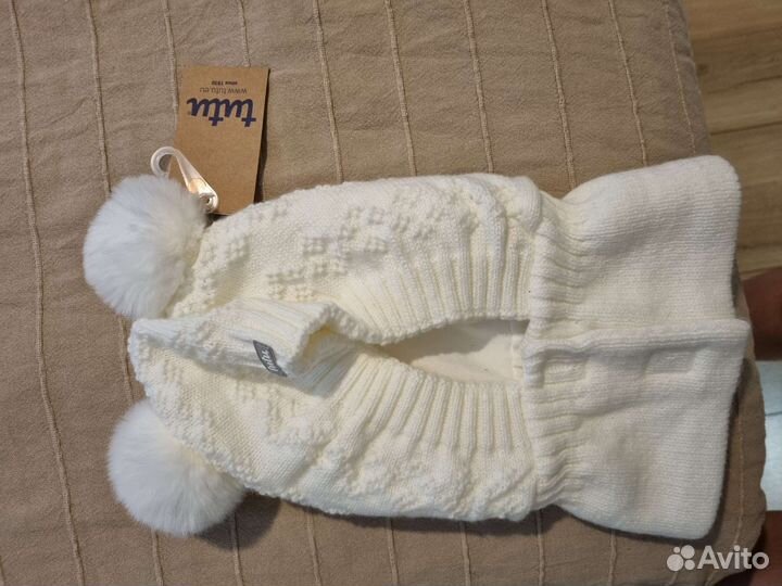 Шапка зимняя для девочки