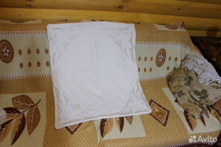 Вышивные подзор,накидка,наволочка