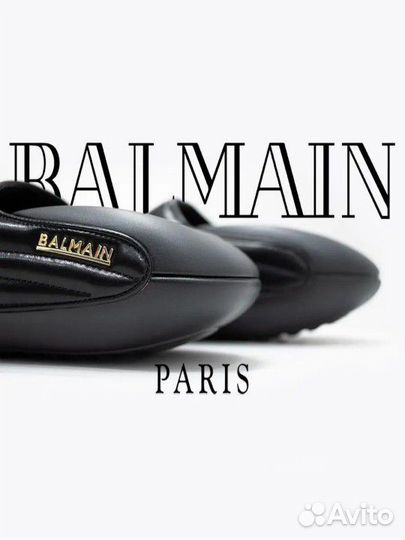 Шлепанцы на платформе Balmain 40-41 новые