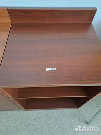 Тумба открытая миланский орех темный 60х52