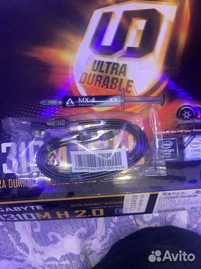 Материнская плата gigabyte h310m h 2.0 LGA 1151