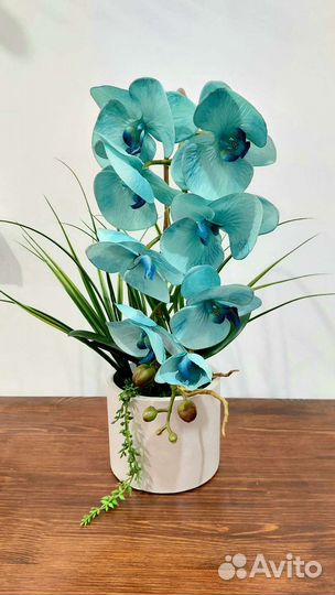 Искусственные растения цветы орхидеи