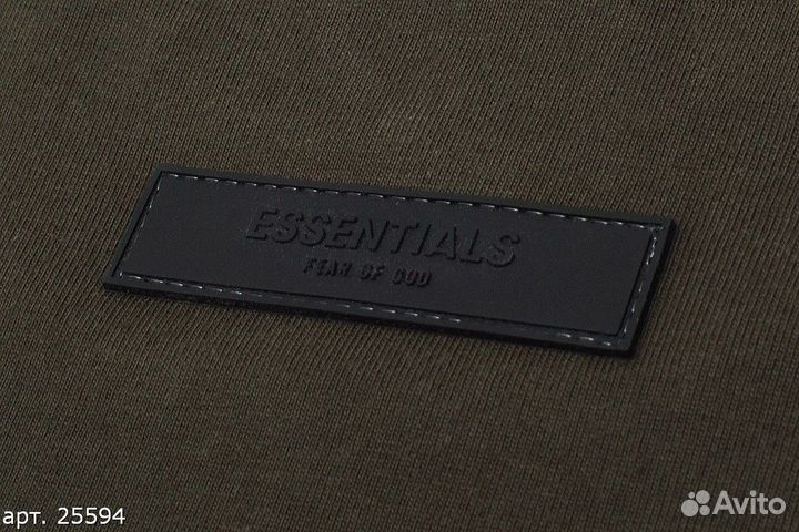 Футболка Fear Of God Хаки