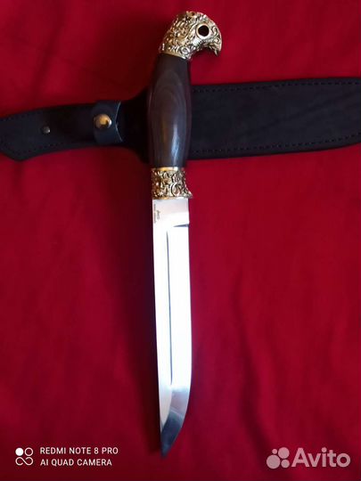 Нож Пластунский Казачий,Ручной работы,сталь Х12мф