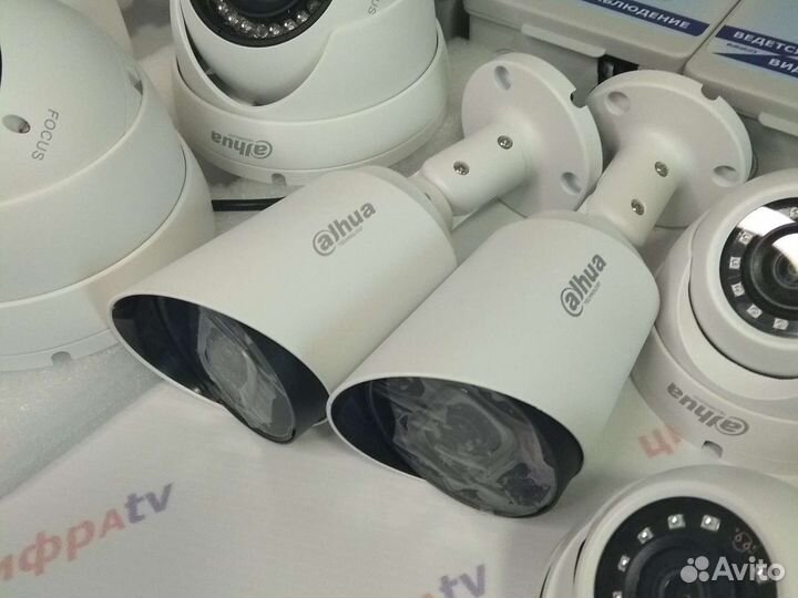15 Камер видеонаблюдения 4Мп регистратор Dahua