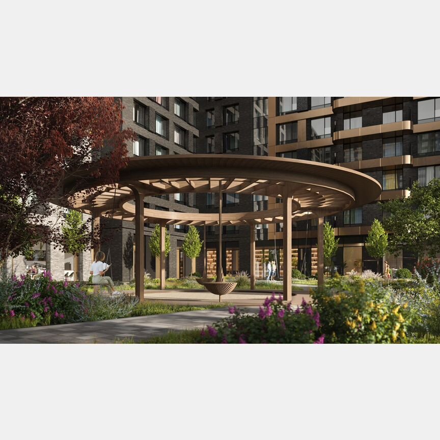 2-к. квартира, 66,4 м², 5/17 эт.