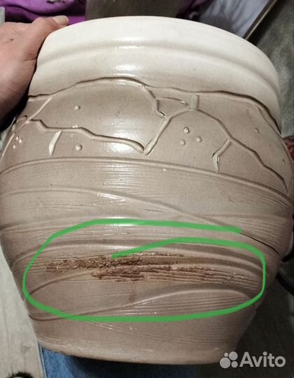 Горшок керамический