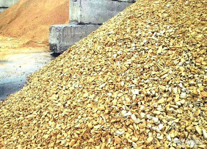 Щебень гравийный/известняковый