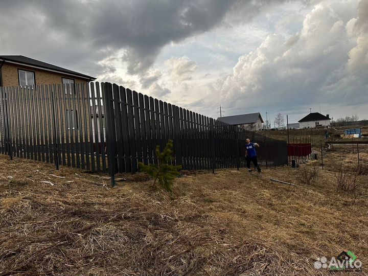 Заборы из профнастила / Заборы под ключ